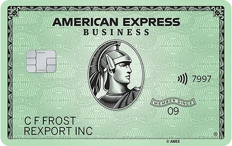Business Green card art