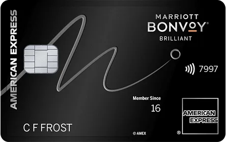 Marriott Bonvoy Brilliant card art