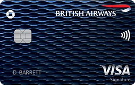 British Airways Visa card art