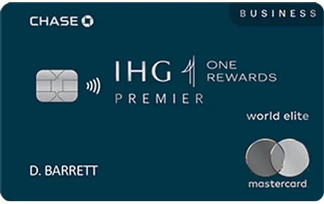 IHG One Rewards Premier Business card art